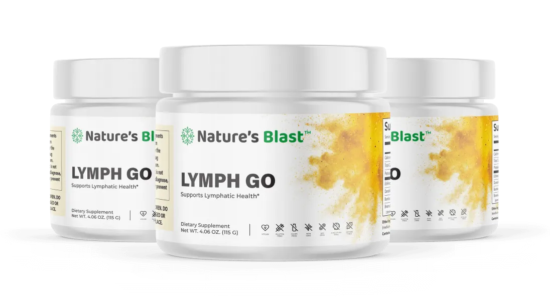 Lymph Go supplement bottles